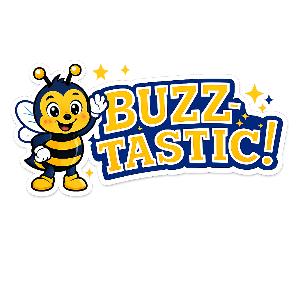 Buzz-Tastic bee mascot