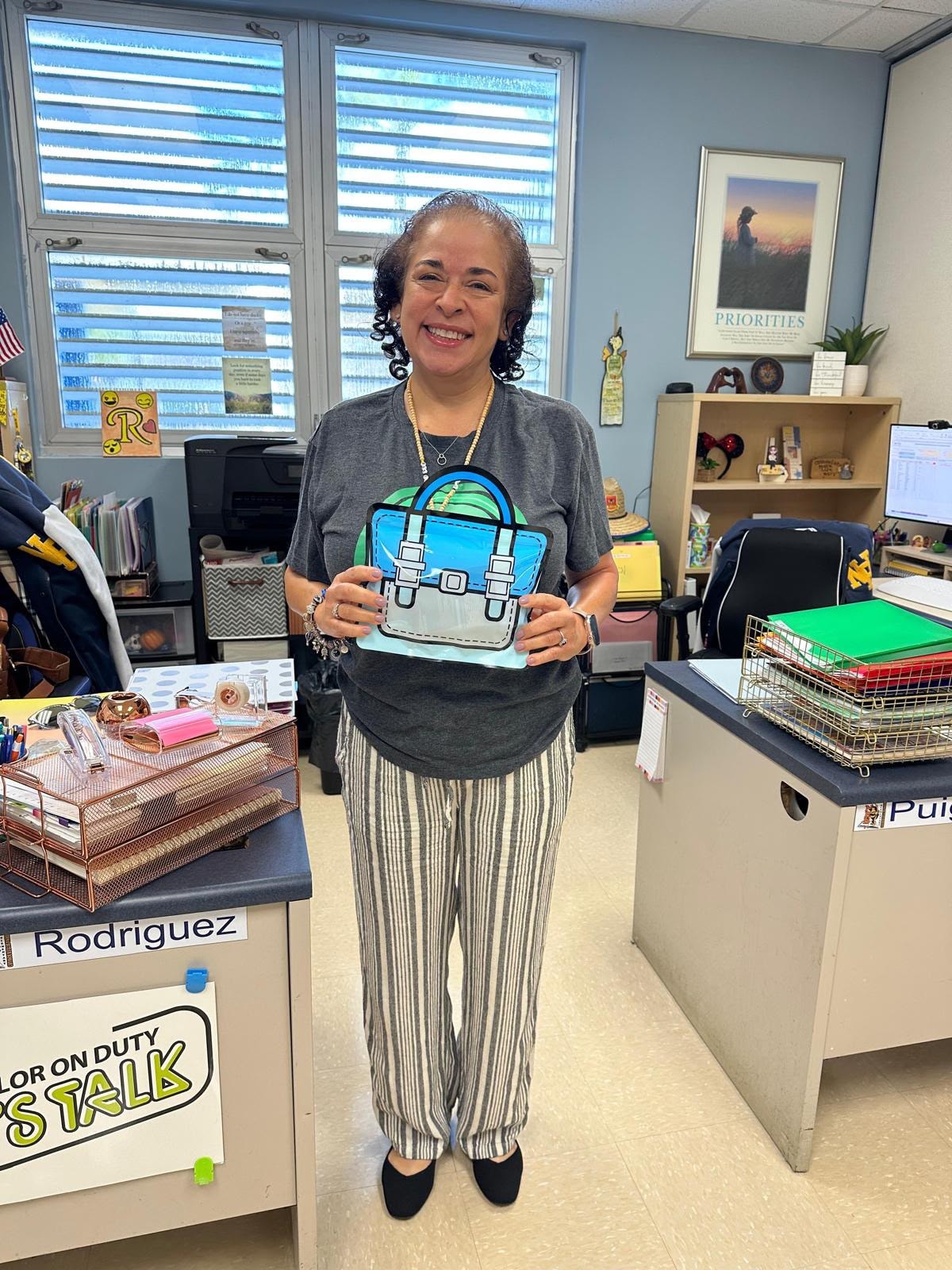 Ms. Rodriguez birthday celebration