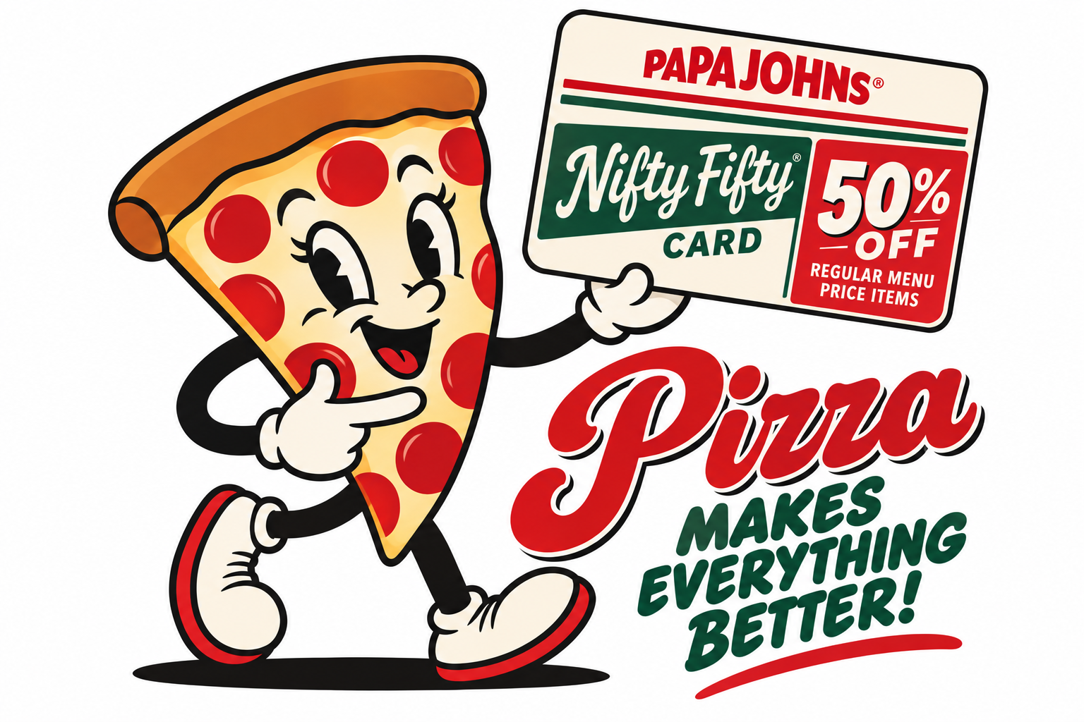 Nifty Fifty Sale 🍕
